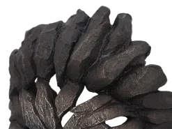 Discount MCW Deko Schädel H41 Gorillakopf 34cm Schwarz