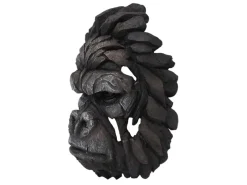 Discount MCW Deko Schädel H41 Gorillakopf 34cm Schwarz