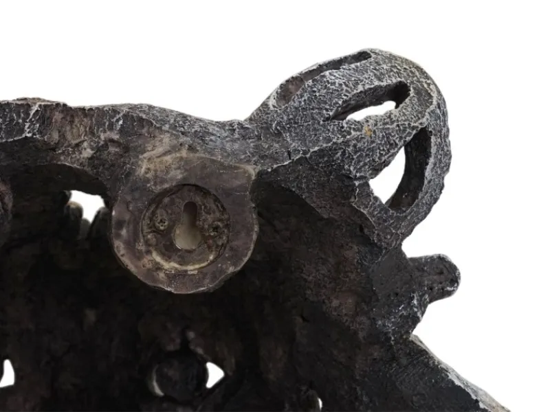 Best MCW Deko Schädel H41 Tigerkopf 35cm Braun