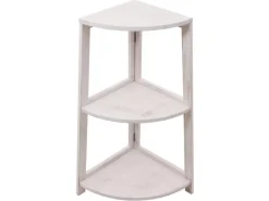 MCW Eckregal K44 Shabby Weiß