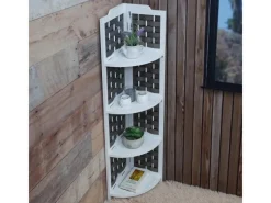 MCW Eckregal K85 Geflecht Anthrazit