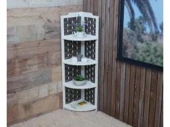 MCW Eckregal K85 Geflecht Anthrazit