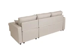 Discount MCW Ecksofa mit Bettkasten L17 Beige