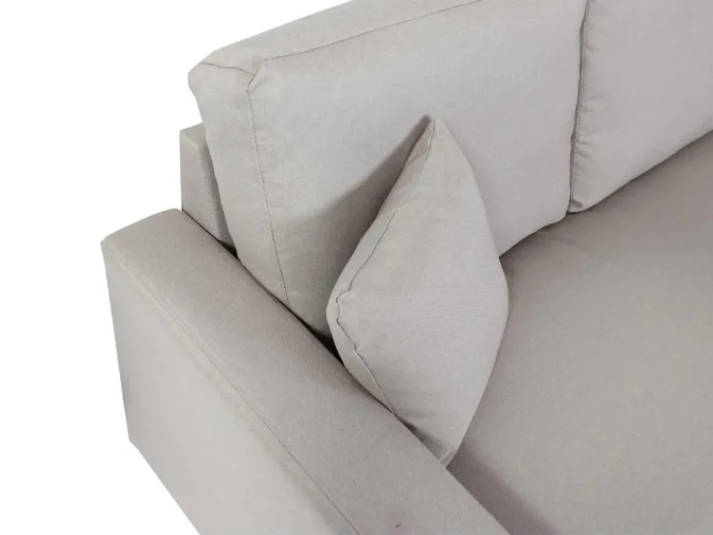 Discount MCW Ecksofa mit Bettkasten L17 Beige