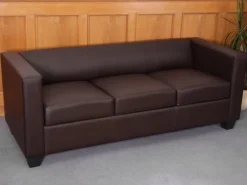 MCW 3er Sofa Lille Kunstleder
