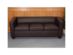 MCW 3er Sofa Lille Kunstleder