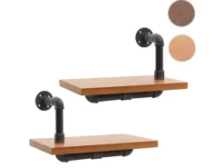 MCW 2er-Set Wandregal N29 29x45x25cm