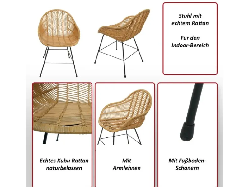 MCW Esszimmerstuhl M28 6er-Set