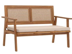 Clearance MCW Garten-Garnitur MVG-N46 4-teilig Kissen Creme Cremeweiß