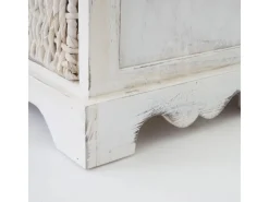 MCW Kommode Derby 5 Schubladen Shabby-Look Weiß