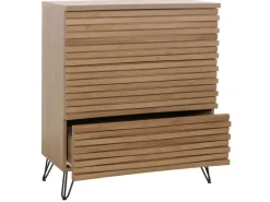 New MCW Kommode M49 3 Schubladen Natur