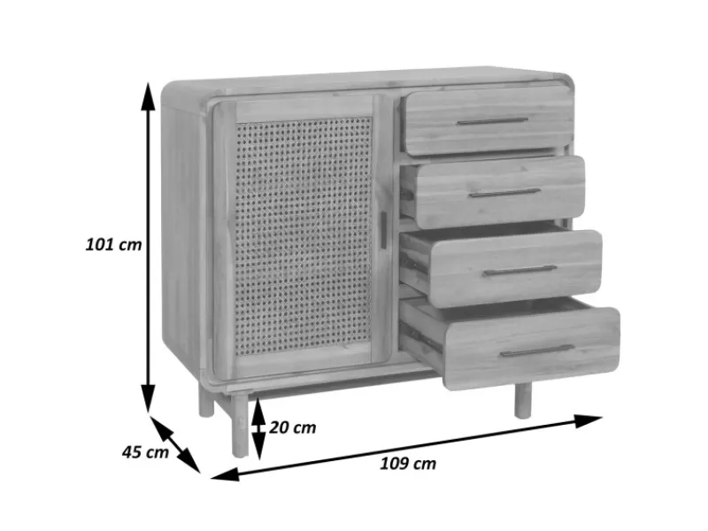 Clearance MCW Kommode M47 101x109x45cm