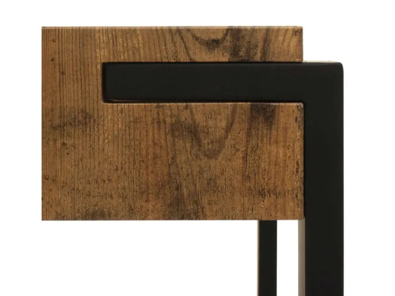 Online MCW Konsolentisch L53 Dunkle 80x100x54cm Wildeiche