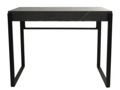 Hot MCW Konsolentisch L53 Marmor-Optik Grau 80x100x54cm Marmor Grau