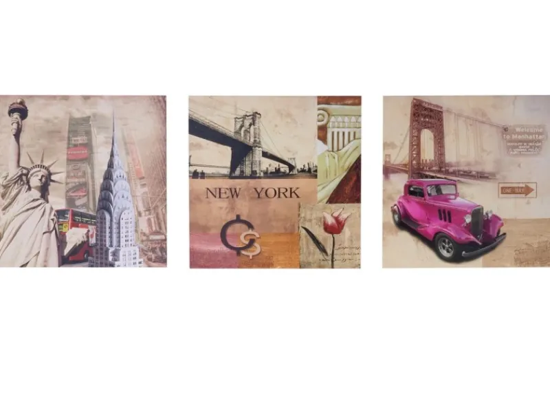 MCW Leinwandbild H376 New York 3-teilig