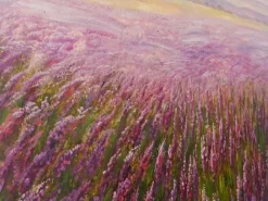 Hot MCW Ölgemälde Blumenfeld Handgemalt