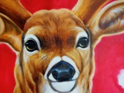 MCW Ölgemälde Hirsch Handgemalt