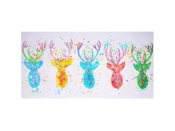 MCW Ölgemälde Hirsche II Handgemalt