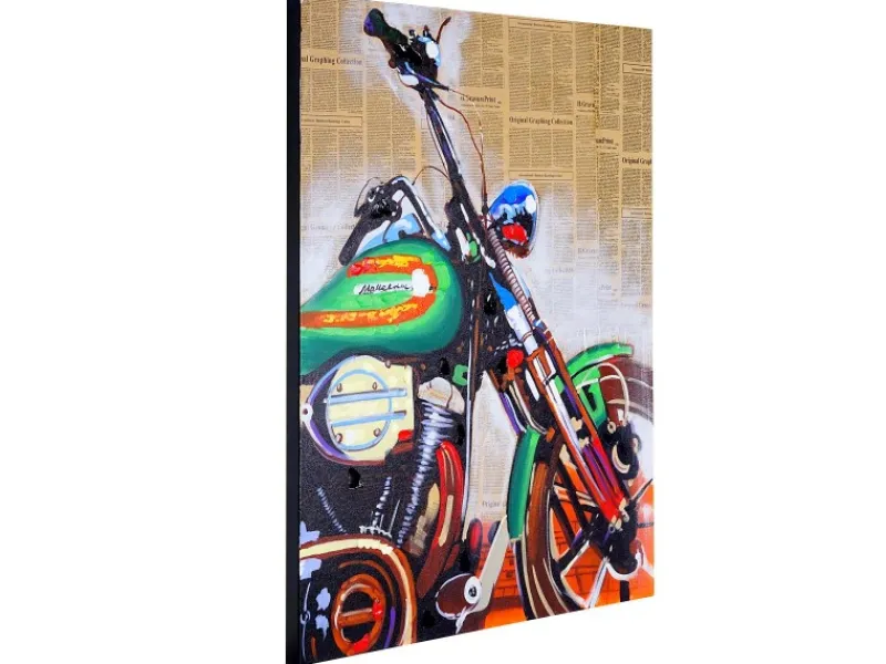 Hot MCW Ölgemälde Motorrad Handgemalt