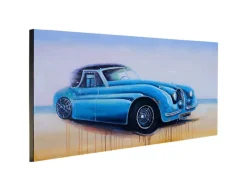 MCW Ölgemälde Oldtimer Handgemalt