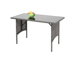 MCW Poly-Rattan Esstisch G16