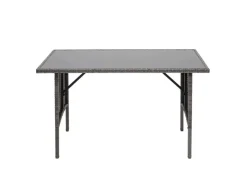 MCW Poly-Rattan Esstisch G16