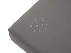 Online MCW Poly-Rattan Sitzbank G16 Kissen Dunkel Grau