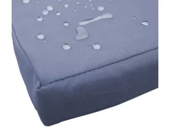 Online MCW Poly-Rattan Sitzbank mit Tisch E24 Kissen Dunkelgrau Schwarz