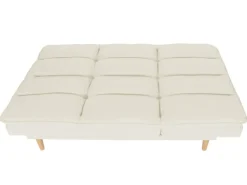 MCW Schlafsofa M79 Stoff/Textil Creme