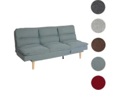 MCW Schlafsofa M79 Stoff/Textil Blau-Grau