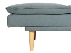 MCW Schlafsofa M79 Stoff/Textil Blau-Grau