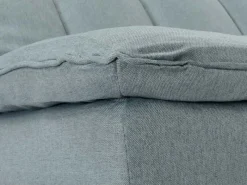 MCW Schlafsofa M79 Stoff/Textil Blau-Grau