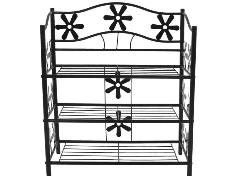 MCW Schuhregal Bern 3 Böden Höhe 70cm