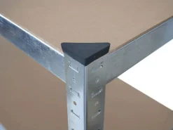 Outlet MCW Schwerlastregal D67 Verzinkt Silbergrau