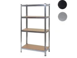 Outlet MCW Schwerlastregal D67 Verzinkt Silbergrau