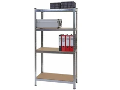 Outlet MCW Schwerlastregal D67 Verzinkt Silbergrau