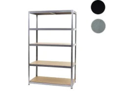 Sale MCW Schwerlastregal E33 Verzinkt 200x120x60cm Silbergrau