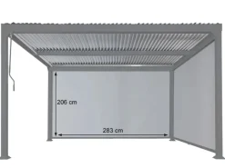 MCW Seitenwand Für Pergola L41 3x3m