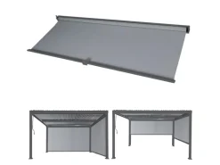 MCW Seitenwand Für Pergola L41 3x3m