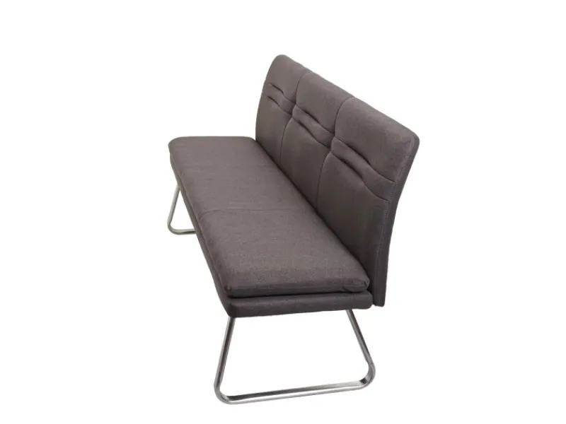 Best MCW Sitzbank H70 Grau-Braun 180cm