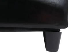 MCW Sitzbank mit Aufbewahrung Arezzo XXL Schwarz