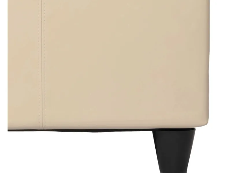 New MCW Sitzbank mit Aufbewahrung Arezzo XXL Creme