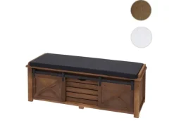 MCW Sitzbank mit Staufächern H53 Braun