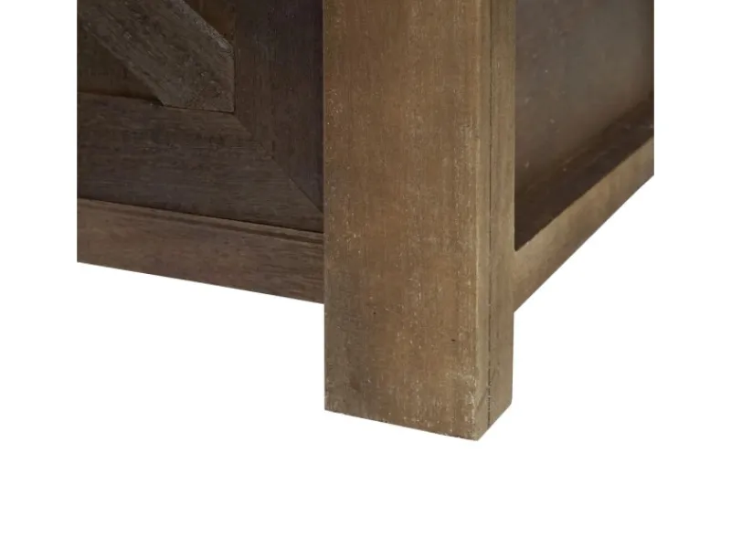 MCW Sitzbank mit Staufächern H53 Braun