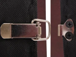 MCW 2-Sitzer Moncalieri Rot-Braun ohne Armlehnen