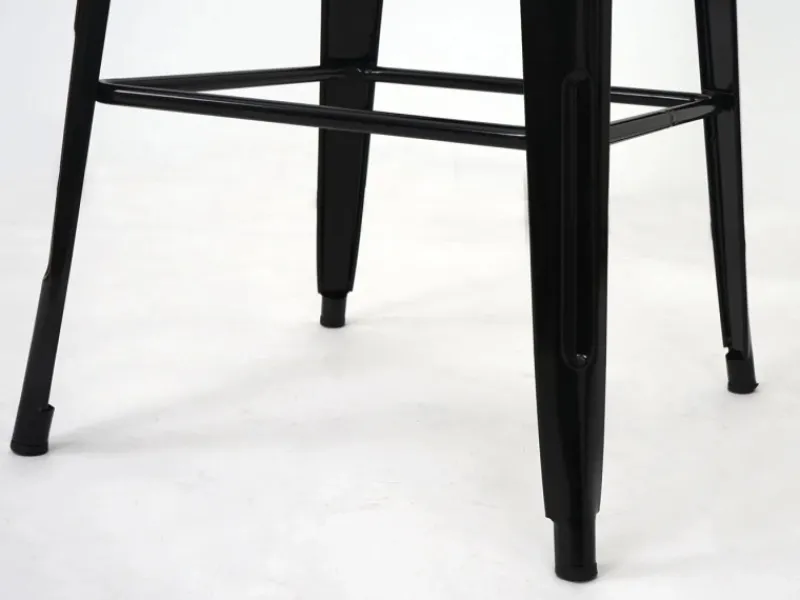 Sale MCW Stehtisch-Set A73 Metall 3-teilig Schwarz