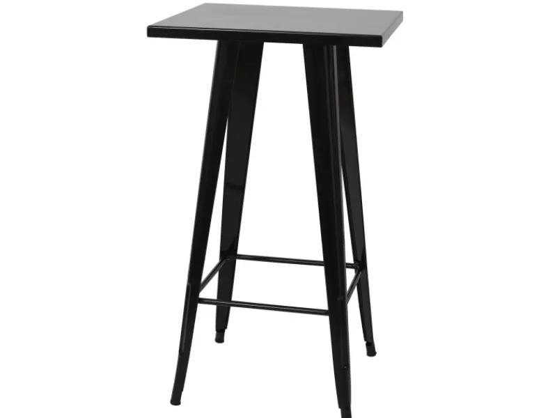 Sale MCW Stehtisch-Set A73 Metall 3-teilig Schwarz