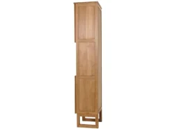 MCW Teak-Hochschrank M72 2 Türen 6 Fächer
