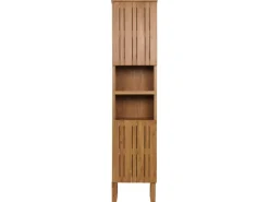 MCW Teak-Hochschrank M72 2 Türen 6 Fächer