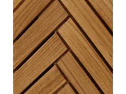 Hot MCW Teak-Hochschrank M74 1 Tür 4 Fächer